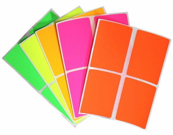 Стикеры цветные