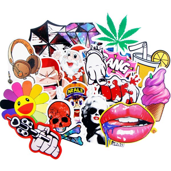 Цветные Стикеры-наклейки