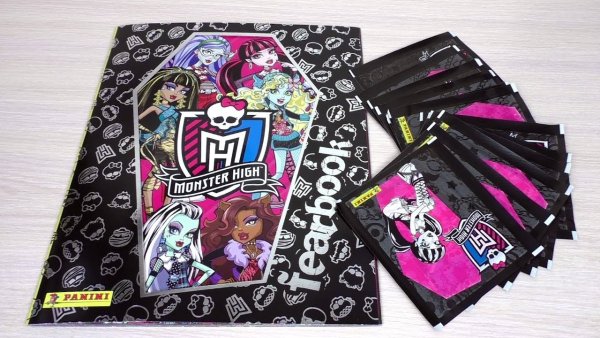 Монстер Хай наклейки Панини