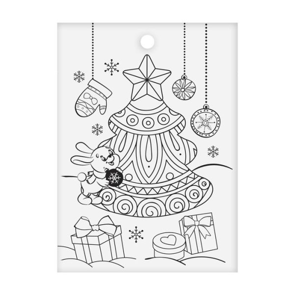 Новогодние наклейки