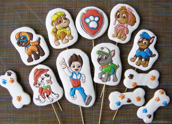 Пряники для украшения торта