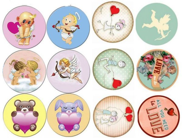 Вафельная печать для капкейков