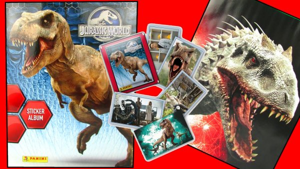 Panini наклейки Jurassic World