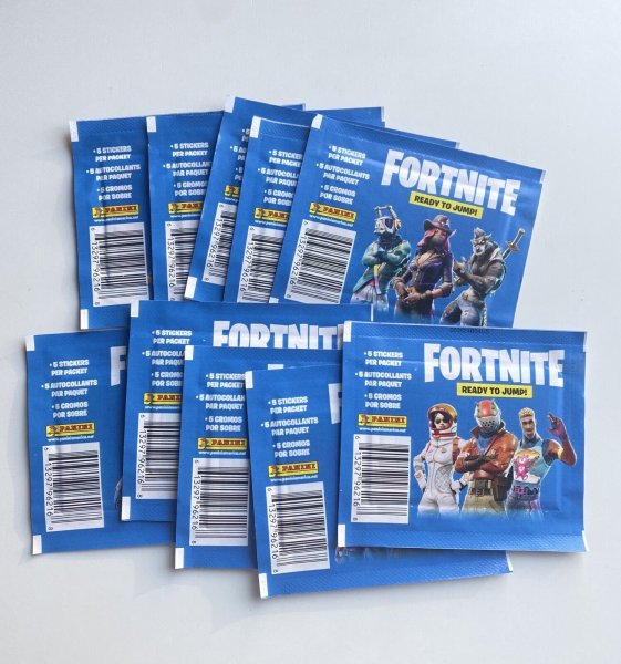 Fortnite наклейки Panini