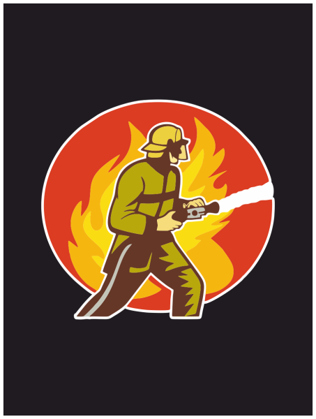 Наклейки на авто пожарная тематика