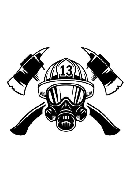 Firefighter наклейка