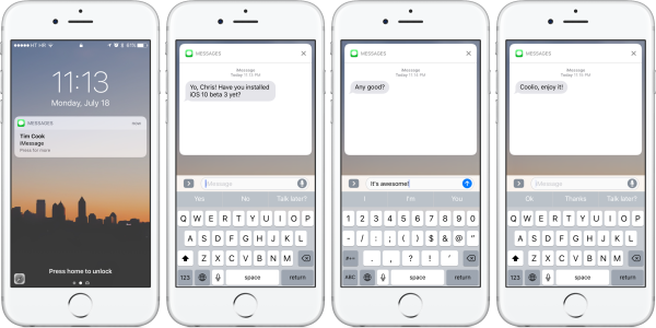 Напоминание айфон