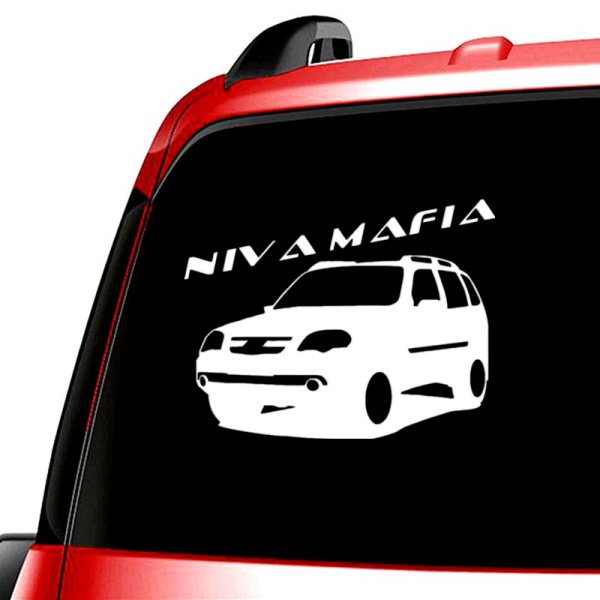 Наклейки на машину Шевроле Нива