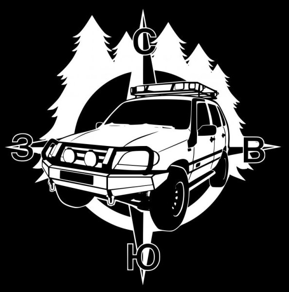 Наклейки на ниву