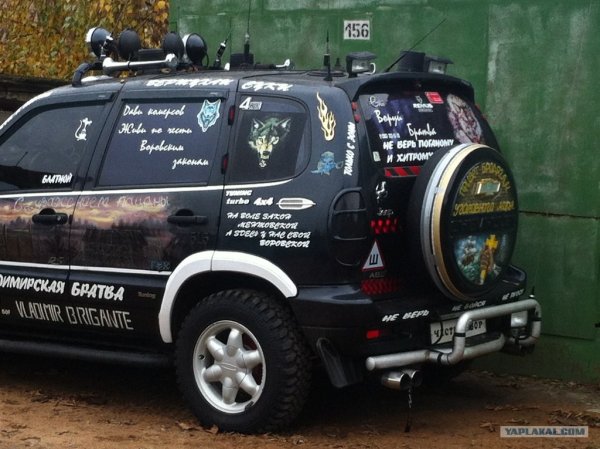 Наклейки на шниву