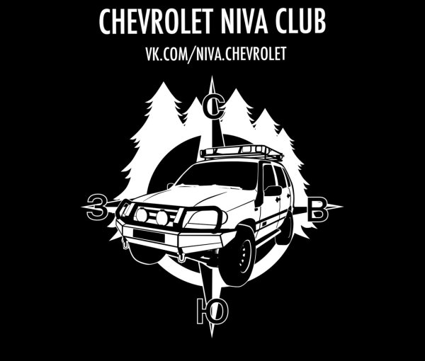 Наклейки на машину Нива 4х4