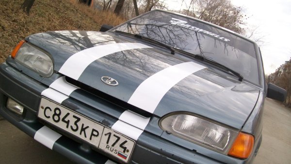 Полоса на капот ВАЗ 2114