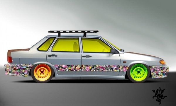 ВАЗ 2115 винил