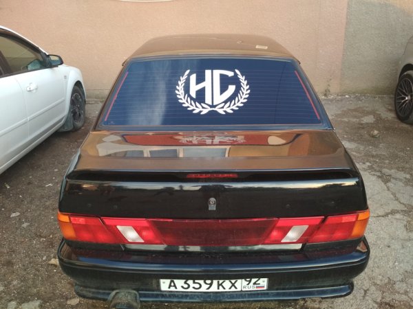 Наклейка на заднее стекло ВАЗ 2115