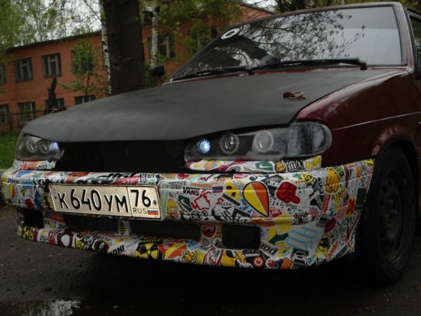 ВАЗ 2115 стикер