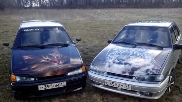 Лада на капот ВАЗ 2114