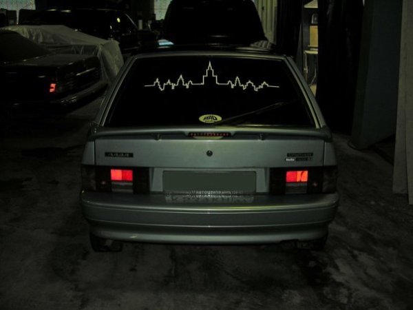 Надпись на лобовое стекло ВАЗ 2115