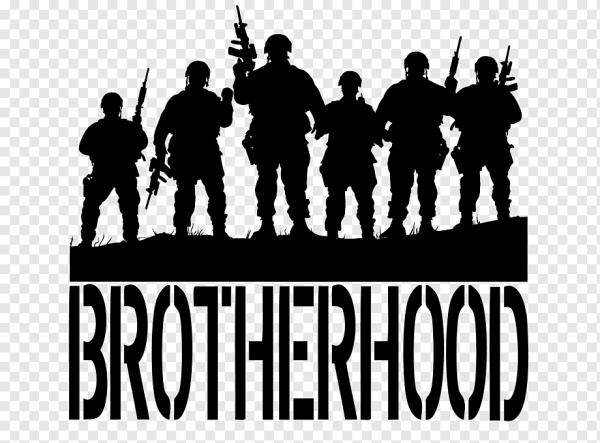 Силуэт солдата