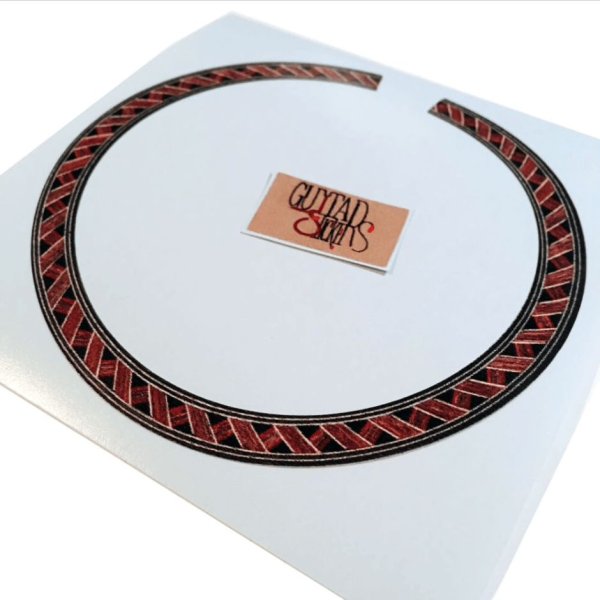 Наклейки на розетку акустической гитары