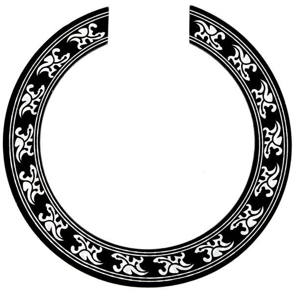 Розетка на гитару узоры