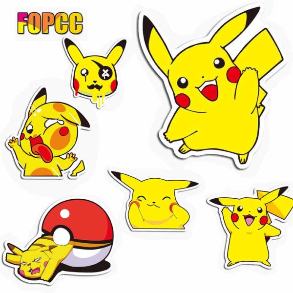 Наклейки Пикачу