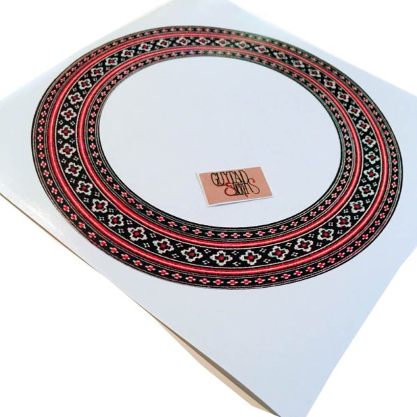 Классическая гитара розетка