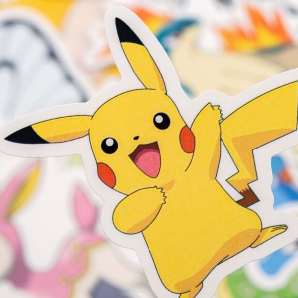 Аниме Стикеры Пикачу