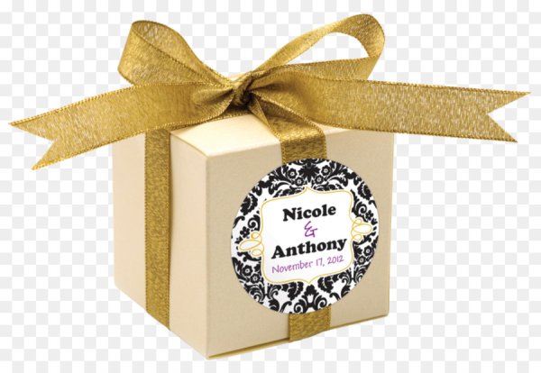 Наклейки на коробку с подарком