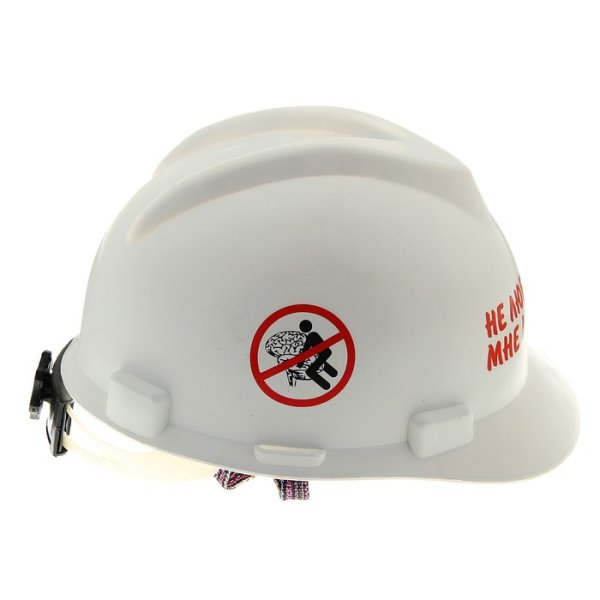 Каска строительная прикольная