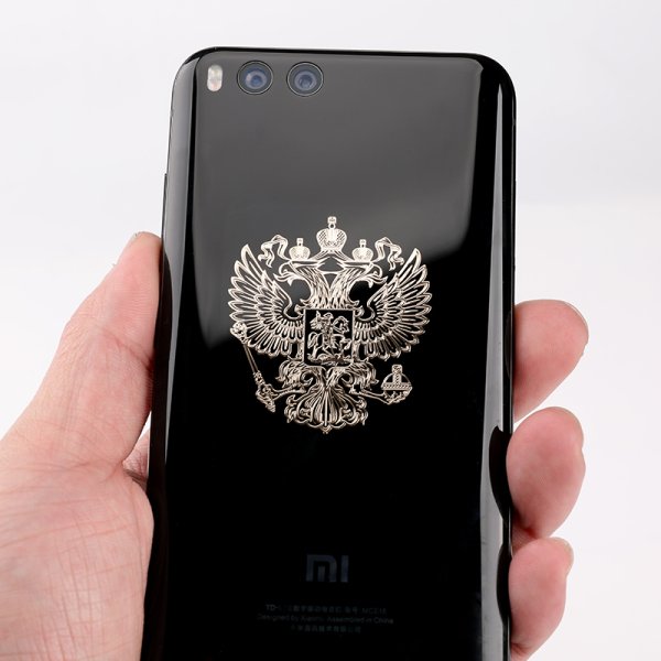 Металлические наклейки на телефон