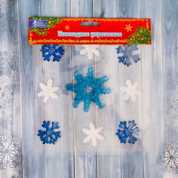 Силиконовые наклейки на окна