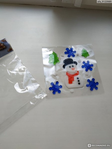 Гелевые наклейки на стекло