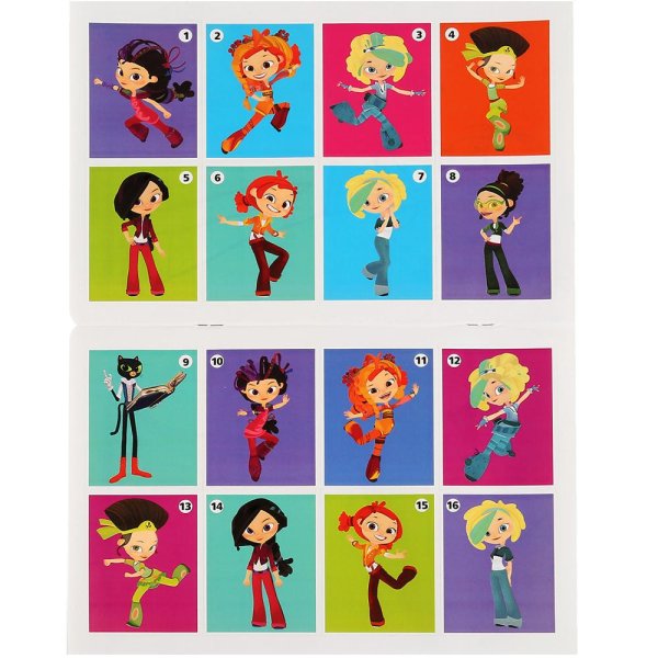 Наклейки сказочный патруль огонёк