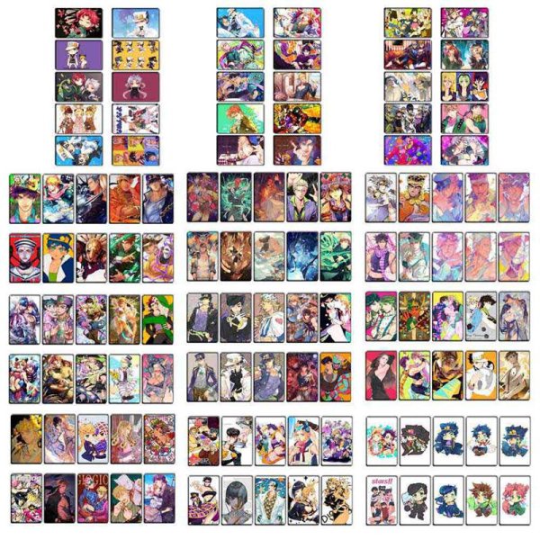 Карточки Джоджо вся коллекция