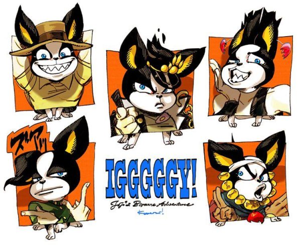 Jojo bizarre Adventure карты