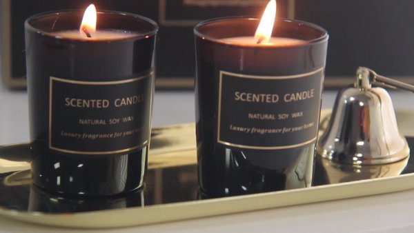 Свечи с логотипом компании