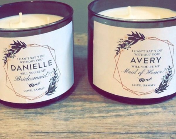 Этикетки для свечей