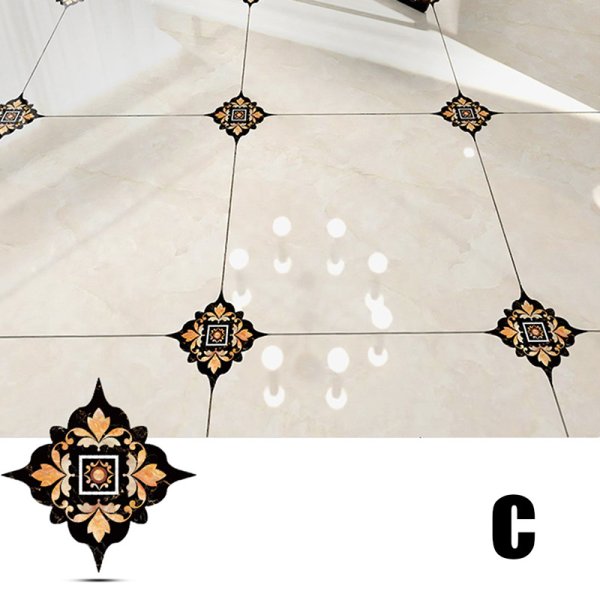 Наклейки на половую плитку