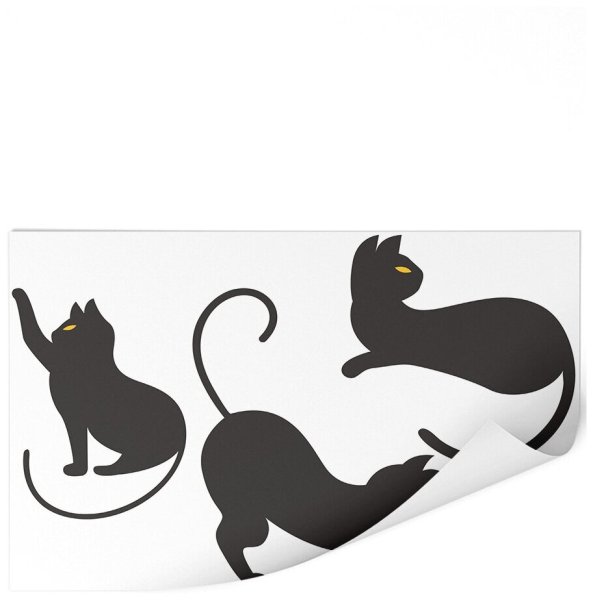 Наклейка - кошки