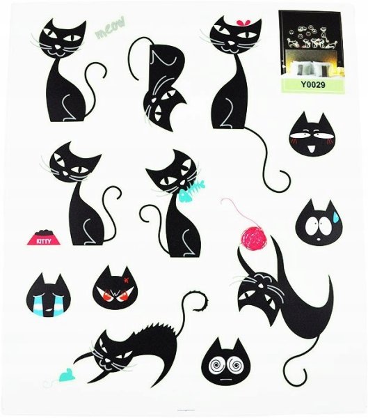 Самые лучшие наклейки. Кошки