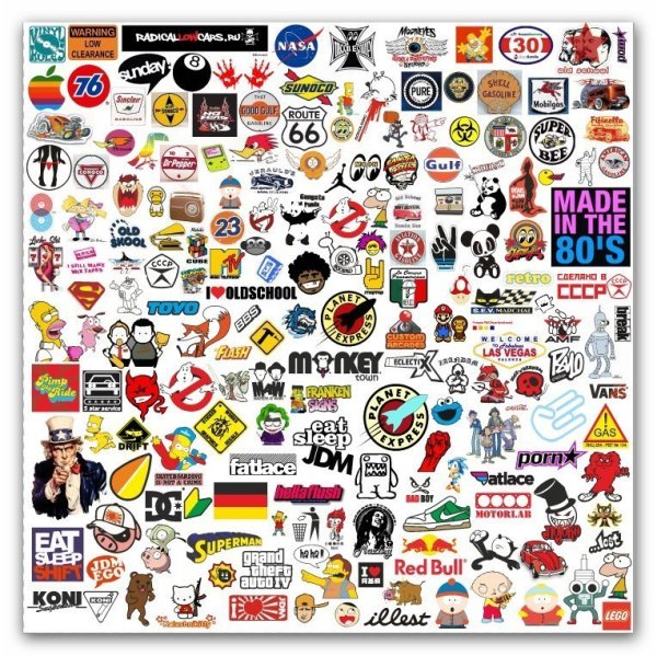 Наклейки на модельки