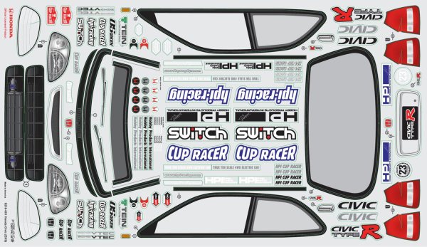 Наклейки для игрушечных машин