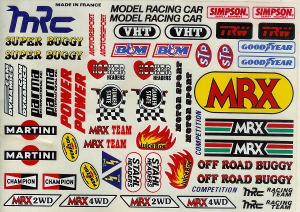 Наклейки на масштабную модель