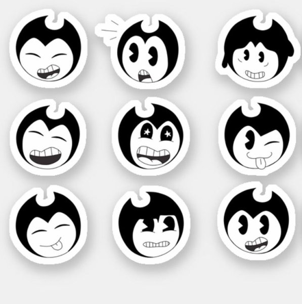 Bendy Стикеры