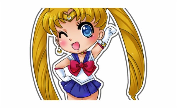 Наклейки на ногти сейлормун