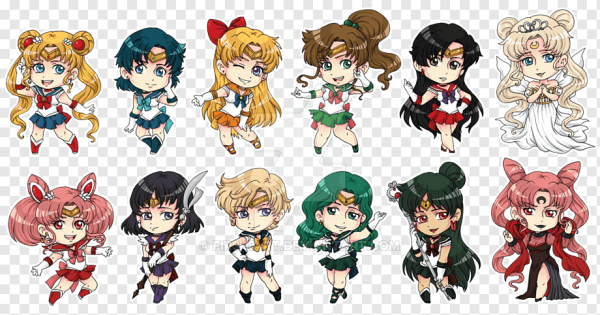 Sailor Moon Стикеры