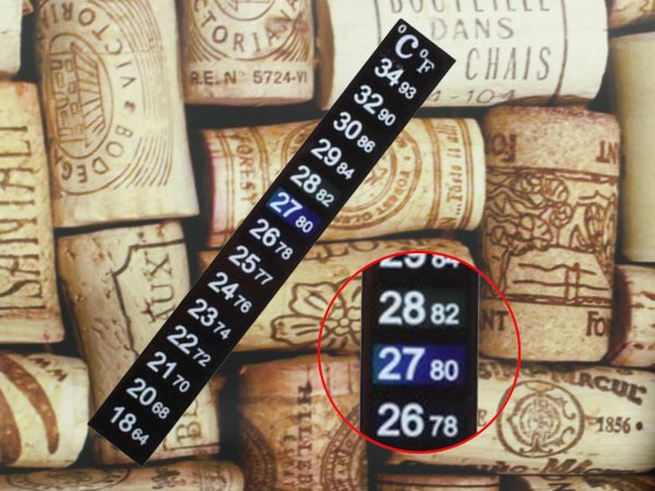 Термометр жидкокристаллический easy Brew (18...34 °c)