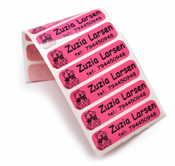 Наклейки с именами