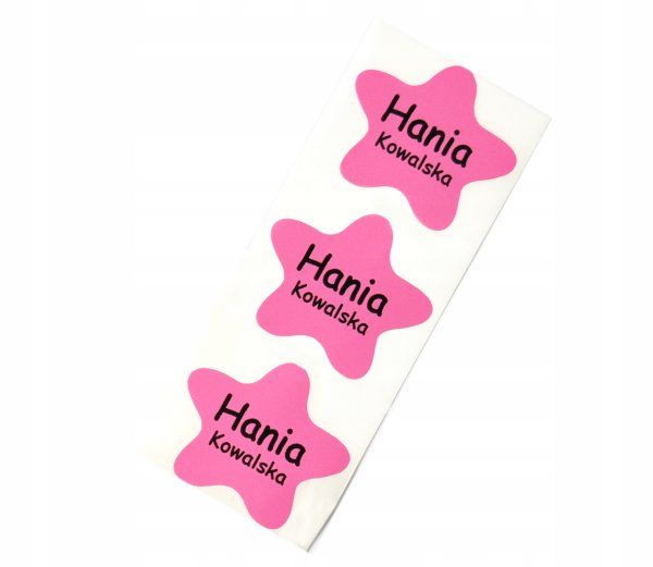 Именные Стикеры для одежды