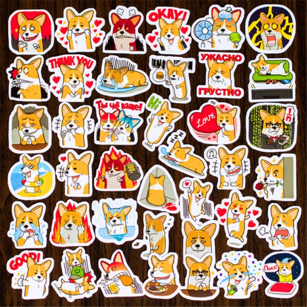 Прикольные наклейки печать